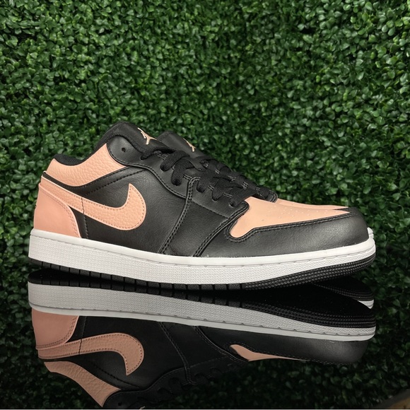Jordan Other - Nike Air Jordan 1 Low Men's Size 10.5 Black/ Arctic Orange-White 553558-034